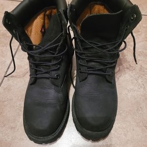 Timberland Youth Waterproof Boots Black 5